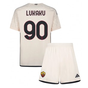 AS Roma Romelu Lukaku #90 Gostujuci Dres za Dječji 2023-24 Kratak Rukavima (+ kratke hlače)